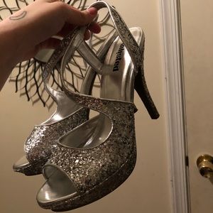 Sparkly high heels